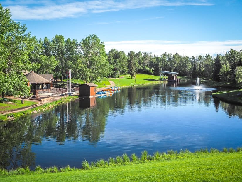 Bower Ponds (also known as Great Chief Park), Red Deer