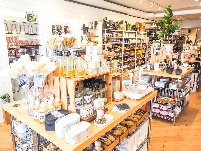 Interior of Yes Chef in downtown Abbotsford