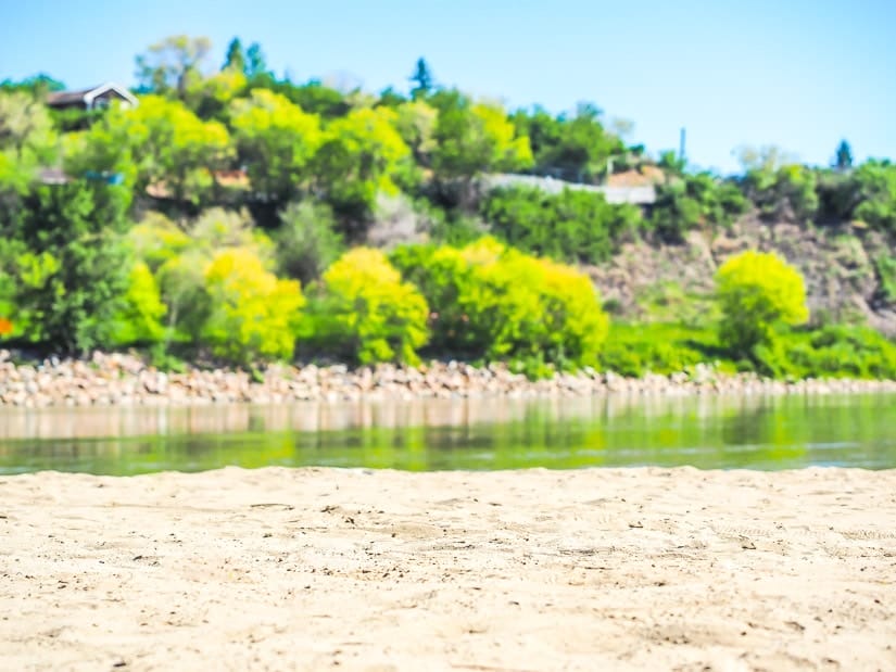 Accidental Beach in Edmonton