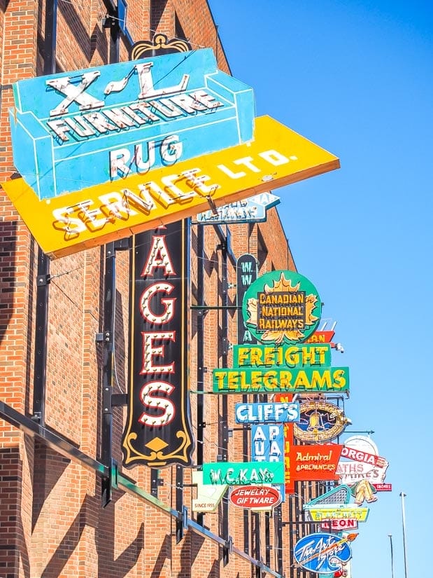 Edmonton Neon Sign Museum