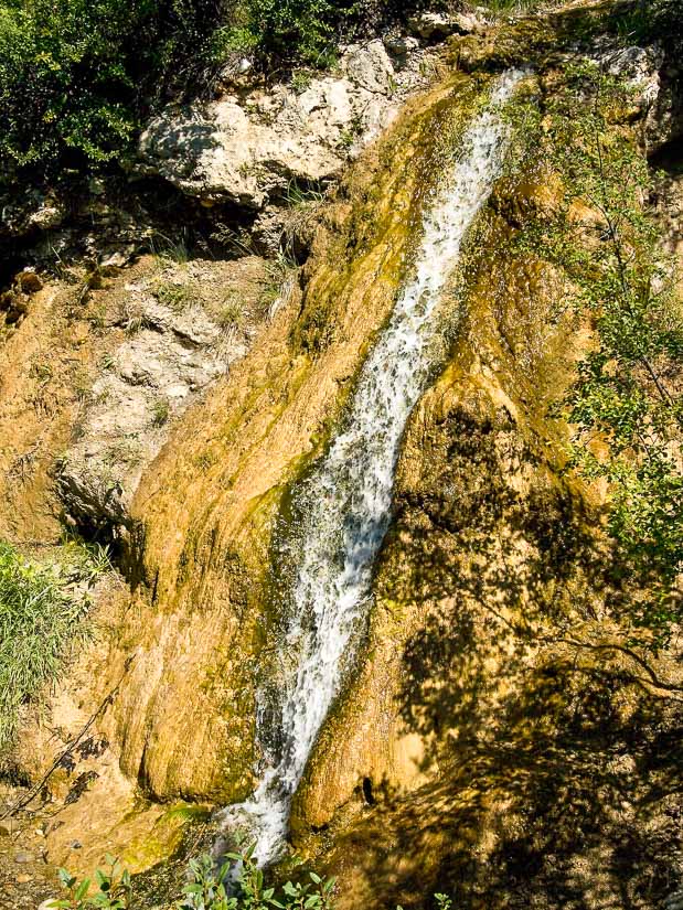 Waterfall Valley, Bowmont Park, the only waterfall in Calgary