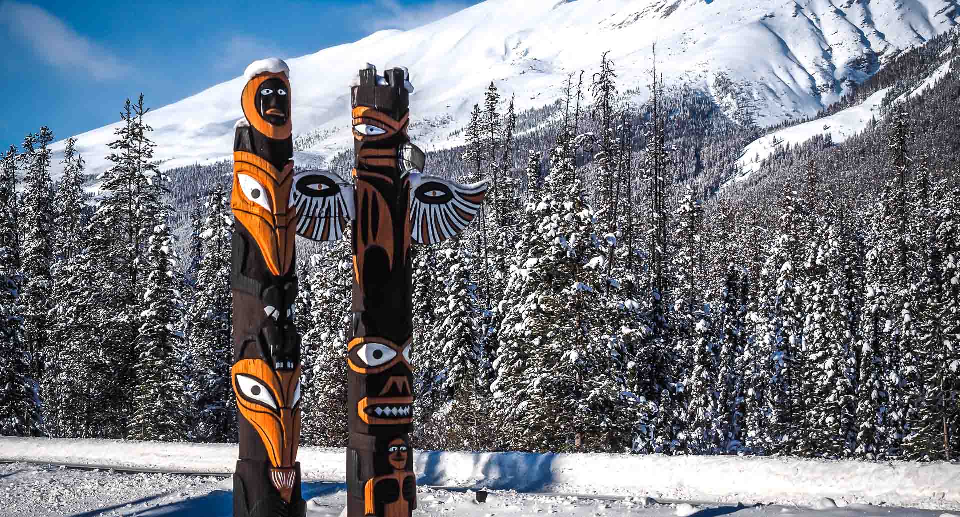 The best hikes in winter in Jasper