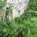 Hiking to the Inca Bridge at Machu Picchu