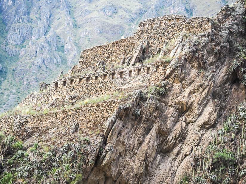 Stone fortification called the Pre-Inca Sector
