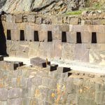A guide to the main ruins at Ollantaytambo Peru