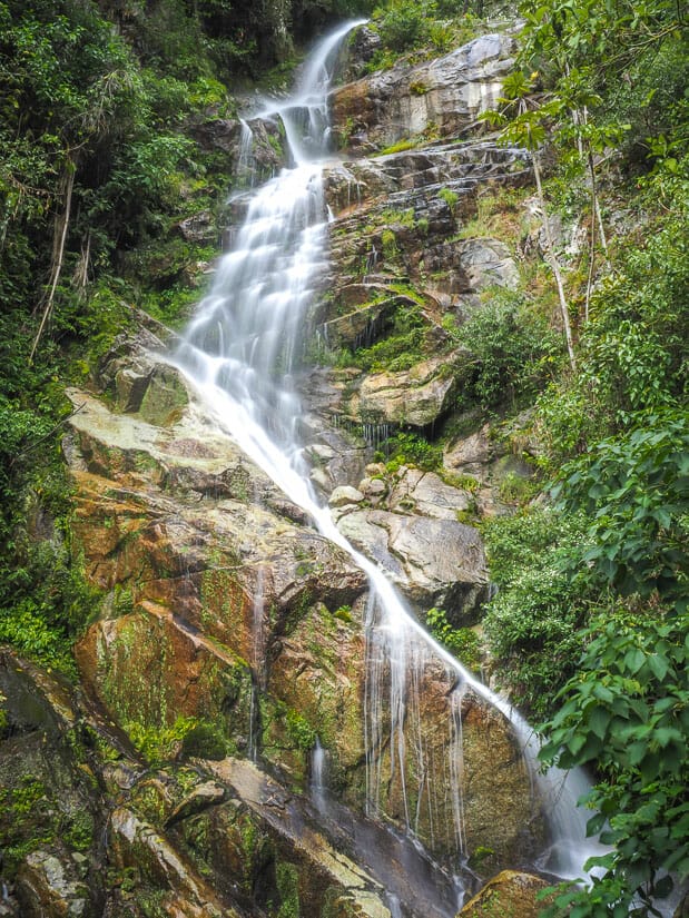 Wiñay Wayna waterfall